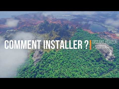 Installer Distant Horizon + Shader 1.21 sur Minecraft !