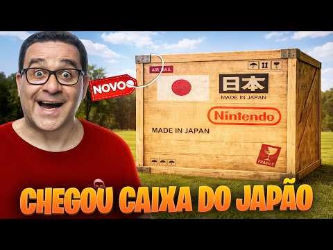 CHEGOU UMA CAIXA DO JAPÃO