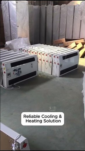 Wall-Mounted Hydronic Fan Coil Unit | Water Air Conditioner for Heating & Cooling