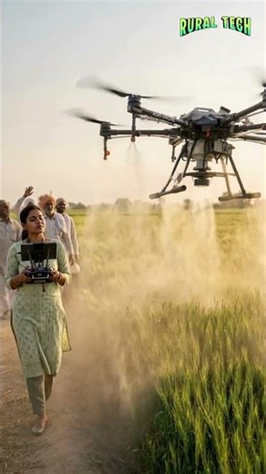Farmers Rejoice! AI Drone Beats Traditional Methods Hands Down #agriculturetechnology #farmer