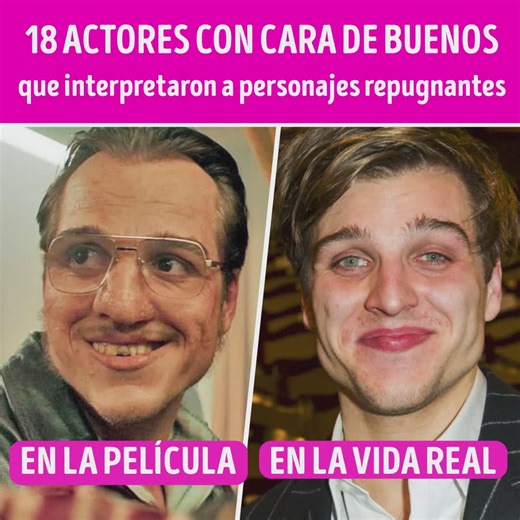26K views · 152 reactions | 18 Actores con cara de buenos que interpretaron a personajes repugnantes | Genial Entertainment | Facebook