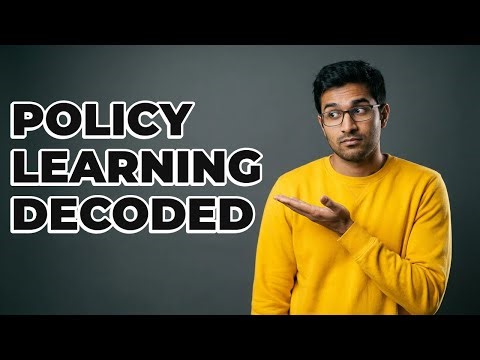 How Does Model-Free RL Achieve Policy Learning?