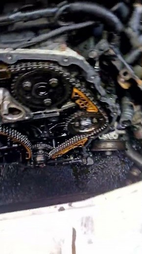 2005 ford transit 2.4 timing chain cover replacement
