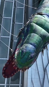 49K views · 122 reactions | A giant inflatable dragon, Vhagar, took...