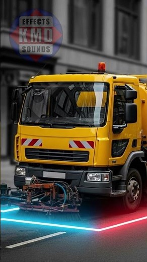 CLEANING TRUCK SOUND 🎶 VEHICLE SOUNDS - The Best Sound Effects