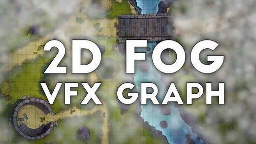 【Unity教程搬运】 2D 交互式迷雾视觉效果（使用 Visual Effect Graph）