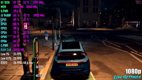 GT 1030 in 2021 (Test in 10 Games) l 1080p l 720p l
