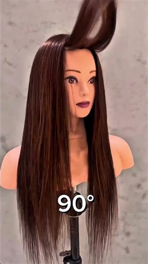 Layered Bangs & Gradient Tips for Thicker-Looking Hair Ends