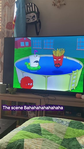 #meatwad #swimming #animated #fyp | Swimming