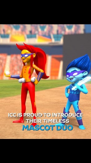 The two #CWC23 mascots are here 😍 Have your say in naming this exciting duo! Link in bio 🔗 | ICC - International Cricket Council