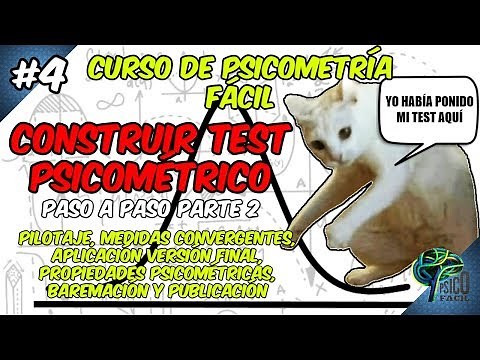 4. BUILD PSYCHOMETRIC TEST IN 10 SIMPLE STEPS ✍ | EASY AND WITH EXAMPLES 😻 PART 2.