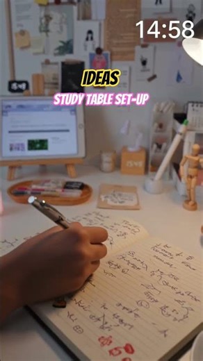 Study Table Set up ideas #motivation #setup #study #ideas #studytable #studywithme
