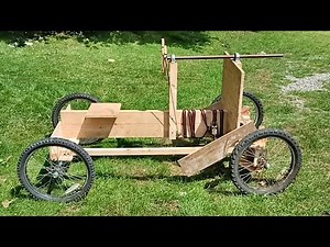 A New Chassis Design For The Wooden Car – And A Steering Wheel ...
