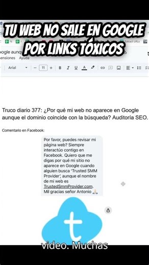 Tu web no sale en Google por links tóxicos de Fiverr. Auditoría SEO