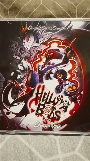 Helluva Boss temporada 1 soundtrack oficial en CD #hazbinhotel #helluvaboss