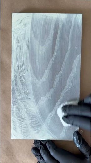 Oil Plus 2C "Cotton White" applied to ash treated with Pre-Aging "Authentic 1" #rubiomonocoat