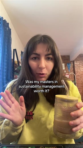 Evaluating My Master's in Sustainability Management