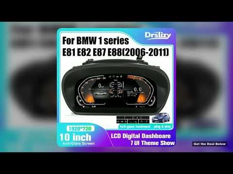 Cluster Dashboard For BMW E81 E82 E87 E88 2006 2011 1 Series CCC CIC speedometer LCDinstrument panel