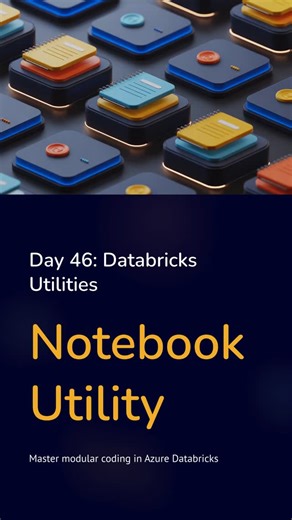 Durga Jobs on Instagram: "📒 Notebook Utility = Modular coding in Databricks. Call one notebook from another and build reusable workflows. 👉 Learn how to design smarter pipelines at DURGASOFT. 📅 Batch: Online Azure Databricks Classes 👨‍🏫 Faculty: Expert Trainers 💻 Zoom Live + Recordings #NotebookUtility #DBUtils #AzureDatabricks #BigData #ApacheSpark #DataEngineering #ModularCoding #DURGASOFT #DatabricksTraining #LearnWithDurgaSoft #CareerGrowth"