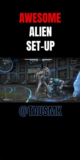 Alien Trap Set-Ups Are so FUN! | #mortalkombat #mkx #mk1 #mk11 #fgc #shorts #alien #combos