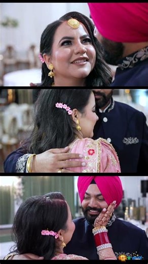 Captan & Parneet Reception Highlight | Grand Punjabi Wedding Reception | Cinematic Love Story ✨💍