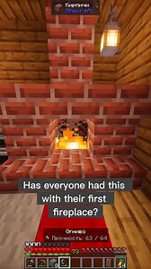 238K views · 2.6K reactions | Has everyone had this with their first fireplace? #minecraft | Jat Ismail | Facebook