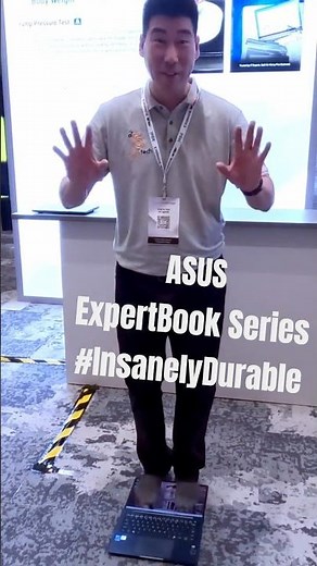 Asus ExpertBook Durability - Asus Next Enterprise Summit 2026