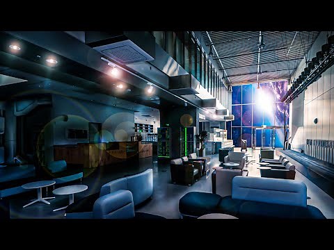 Space Station Ambience 💫🌠 Futuristic White Noise Star Port Sounds 🌟 10 Hours