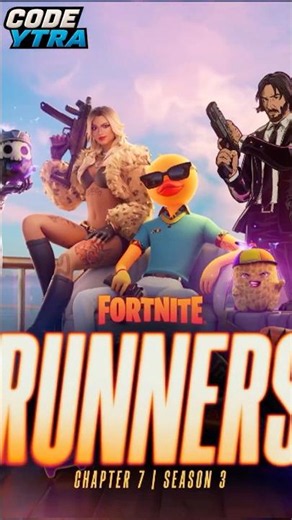 Fortnite Chapter 7 Season 3 Runners Battle Pass REVEALED!