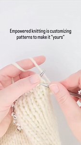3.4K views · 20 reactions | Changing patterns to make the exactly the way I want them is one of my favorite things about knitting. It's so customizable! Thanks so much Wendy C for sharing what makes you feel empowered. Double tap if this makes you feel empowered too  | Twice Sheared Sheep | Facebook