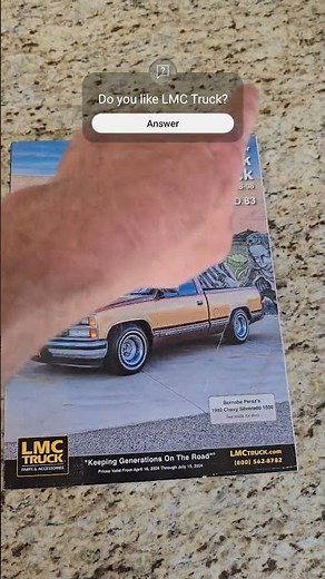 Get Your FREE LMC Truck Catalog NOW? 😎