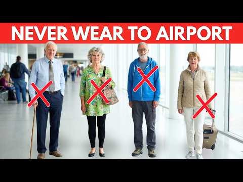 10 Travel Outfits Seniors Should NEVER Wear to the Airport in 2026 (Huge Mistake!)