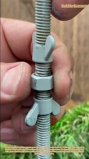 Solution ingénieuse : fixer une vis cassée à l'aide d'un écrou