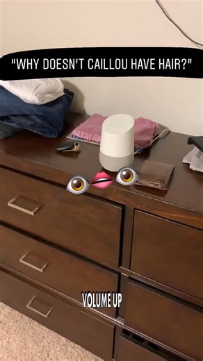 y’all ever wondered why caillou doesn’t have hair? 🤔 #caillou