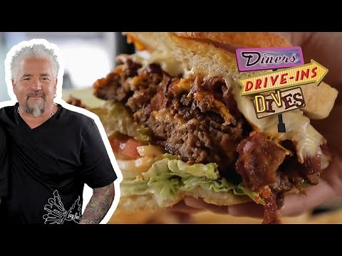 Guy Fieri Can't Stay Away from This "Trucker's Paradise"| Diners, Drive-Ins and Dives | Food Network
