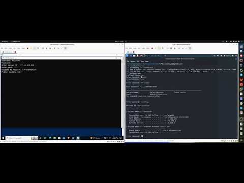 Python SSH server for reverse shell