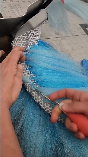 Latch Hook Hair hot tip! Very Bouncy Tail