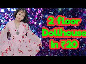 DIY Miniature Dollhouse using cardboard//How to make doll house//Simple and Big//Saanvi's Wonderland