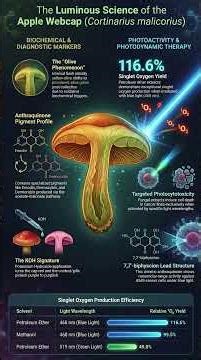 The Apple Webcap: A Color-Shifting Mushroom With Hidden Power