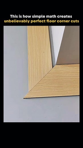 Floor Corner Cutting: Geometry-Based Precision for Clean Joints