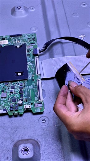 how to fix a TV with vertical lines #tv #television #repair #electronics | Jupri Simbolon