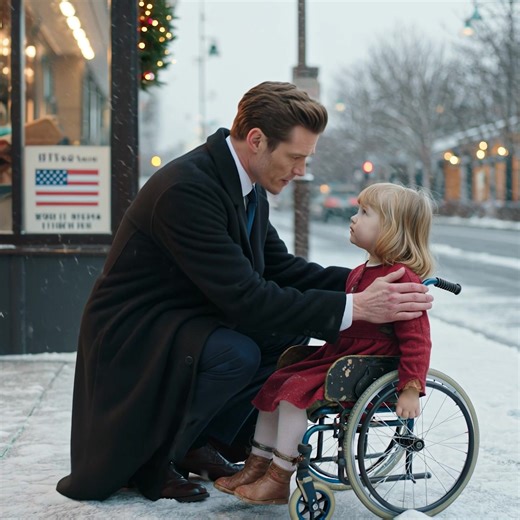 A Little Girl Sat Alone At A Bus Stop, Struggling To Manage On Her Own — Until A Passing Ceo Quietly Stepped In And Changed Both Of Their Lives In A Way No One Expected. It was supposed to be just another cold December night at the office. Adrien Stone, thirty-seven, CEO of a growing company, was thinking about quarterly reports and merger calls as he stepped out into the snow. The city around him was wrapped in Christmas lights and store windows full of ornaments, but to him it was just backgro