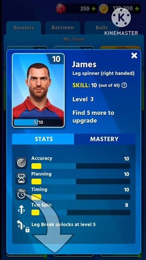 James Characters Face Got Changed 😲 #cricket #cricketleague #shorts