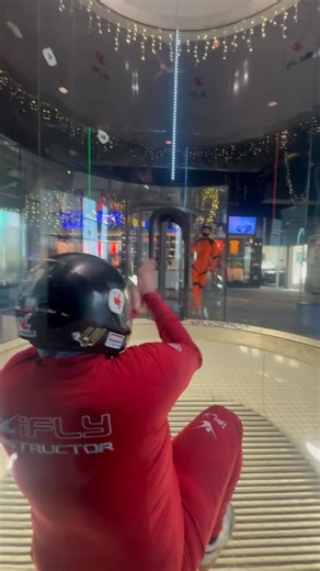 Spidey senses: activated. 🕸️ Next stop: top of the tunnel! Every flyer has their superhero moment- that mix of excitement, courage, and wonder the first time the wind lifts you off your feet. Come see what it feels like at iFLY Detroit! | iFLY Detroit