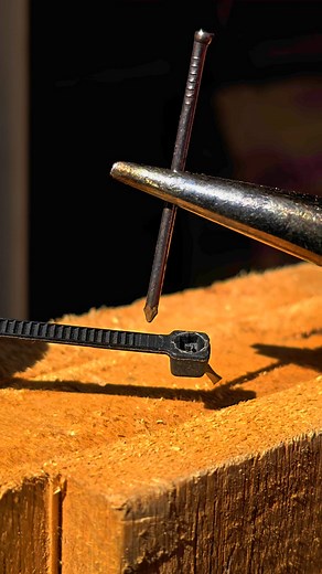 1.4M views · 4.6K reactions | How to Cable Zip Ties hacks rntips #new #viral #craft #How #zipties | RN Tips6 | Facebook