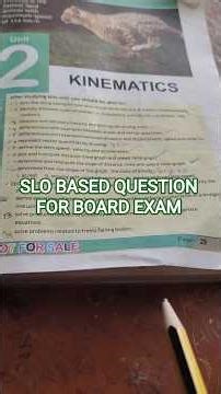 SLO 12 Class 9 Physics Chapter 2 | Kinematics Questions Solved | #SLO #Physics #Class9 #numericals