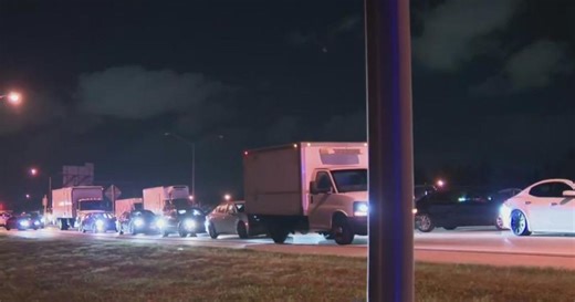 Southbound I-95 shut down at Ives Dairy Road due to police investigation