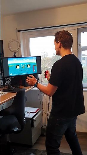 How to play WarioWare - Move It on the Nintendo Switch #gaming #warioware #nintendoswitch #shorts