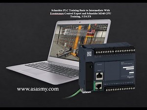 Schneider M340 PLC Training (Basic–Intermediate) & EcoStruxure Control Expert , Day 1 (Live Demo)