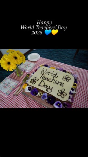 22 reactions | WORLD TEACHERS’ DAY | Today we celebrated the...
